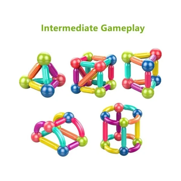 24 Pcs Magnetic Stick & Ball For Develop Creative Minds - Image 3