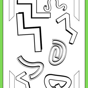 Color the lines