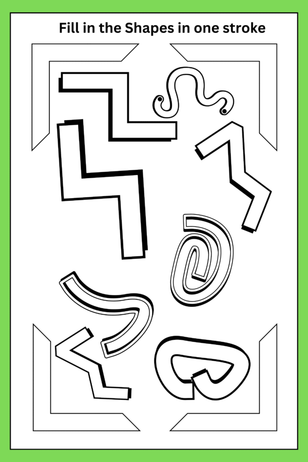 Color the lines