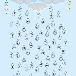 Color the drops