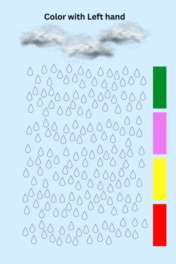 Color the drops