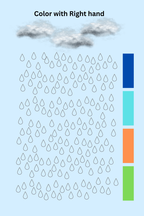 Color the drops