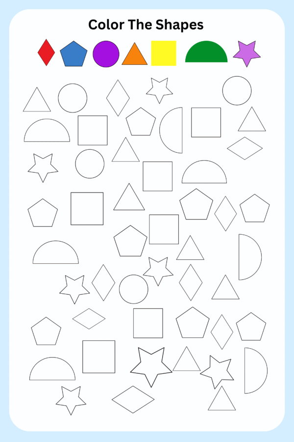 Color the lines