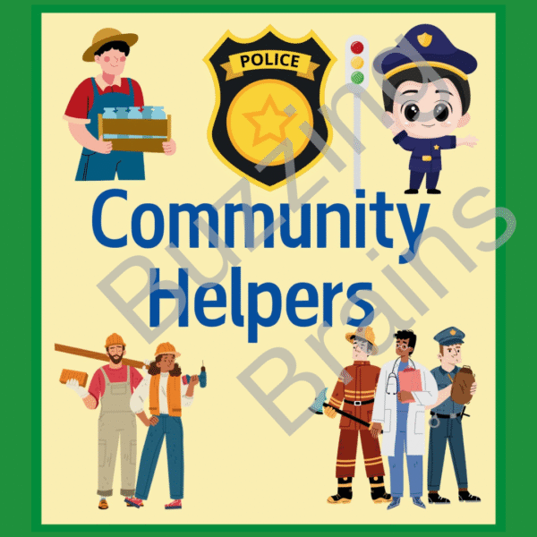 Community Helpers Flashcard, for 2-5 years. Educational cards.  For learning, knowledge and awareness of kids. Also, details and facts on the back of cards. - Image 4