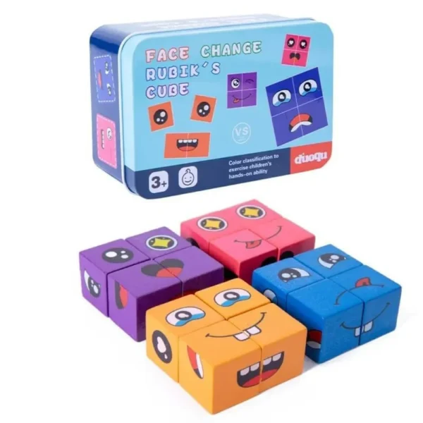 face cube change puzzle - Image 3