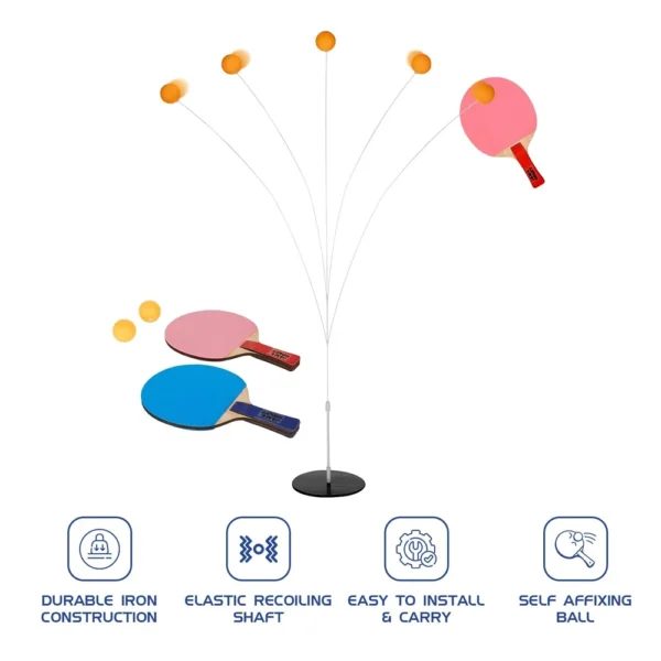 Table Tennis Indoor Trainer 2 Player Game - Image 4